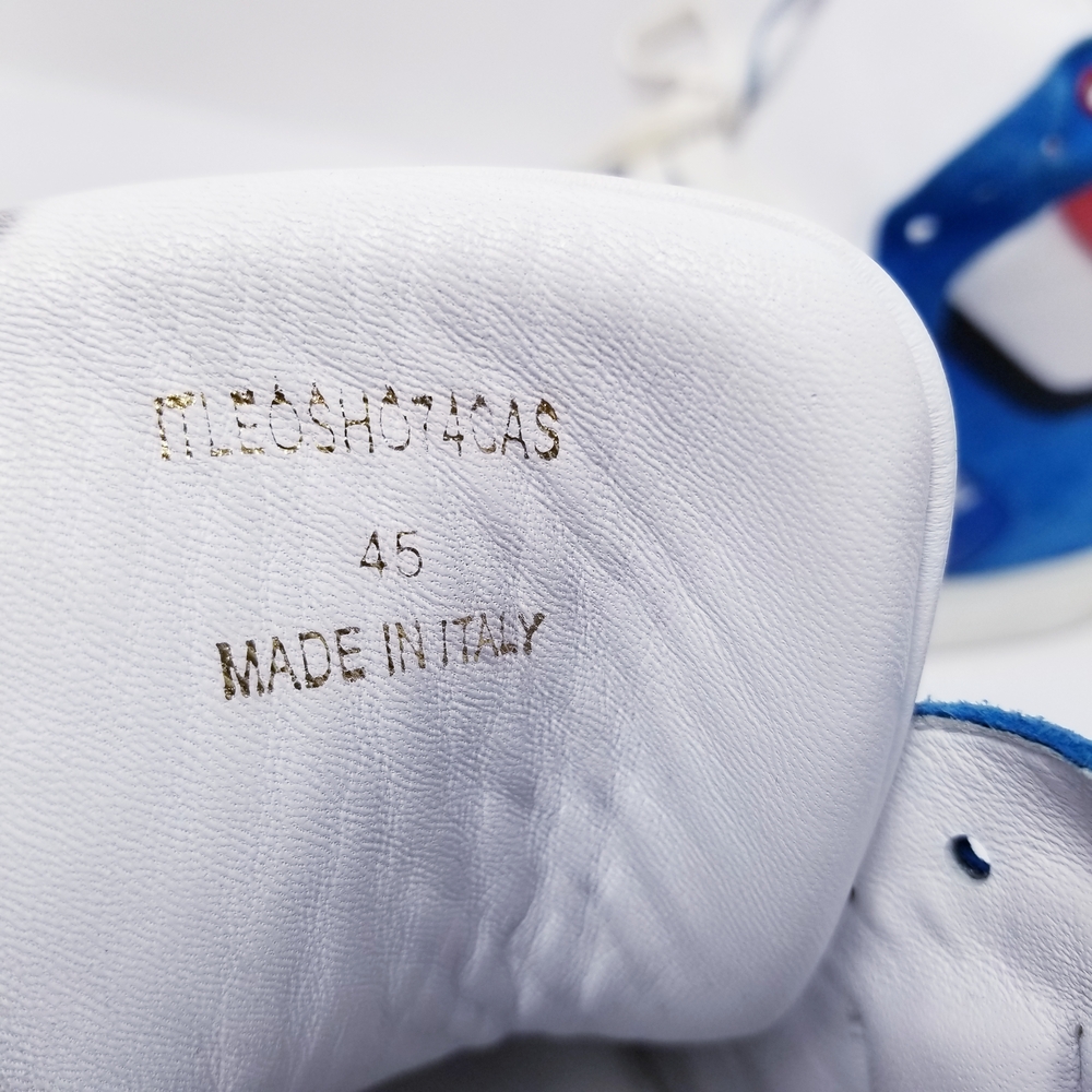 Burberry Blue and White Sneakers - Picture 5 of 5